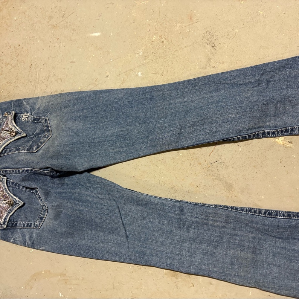 Miss Me Blue Boot Cut Jeans Classic Style